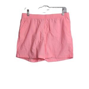 Columbia Peach Omni Shade PFG Elastic Waist Athletic Outdoor Shorts XL 18/20